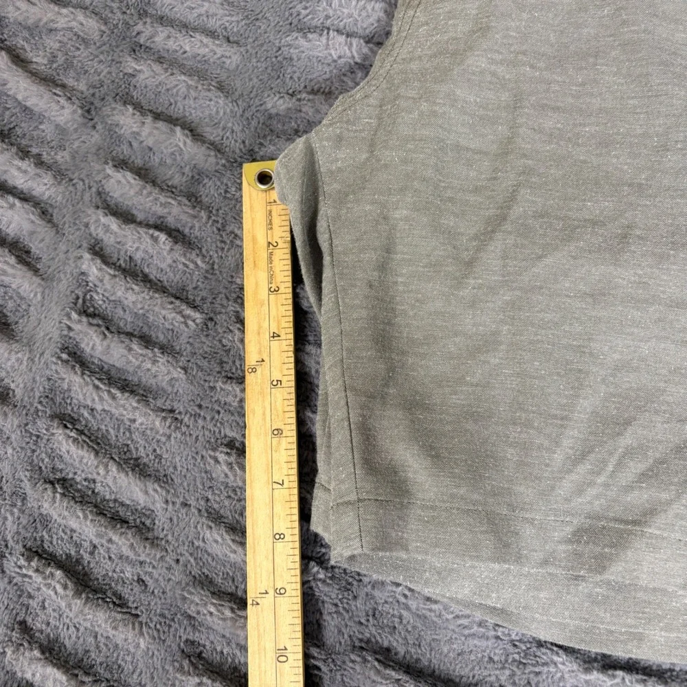 TravisMathew Beck Hybrid Golf Shorts Mens 38 Sage Green Heathered 4-Way Stretch - Picture 5 of 7